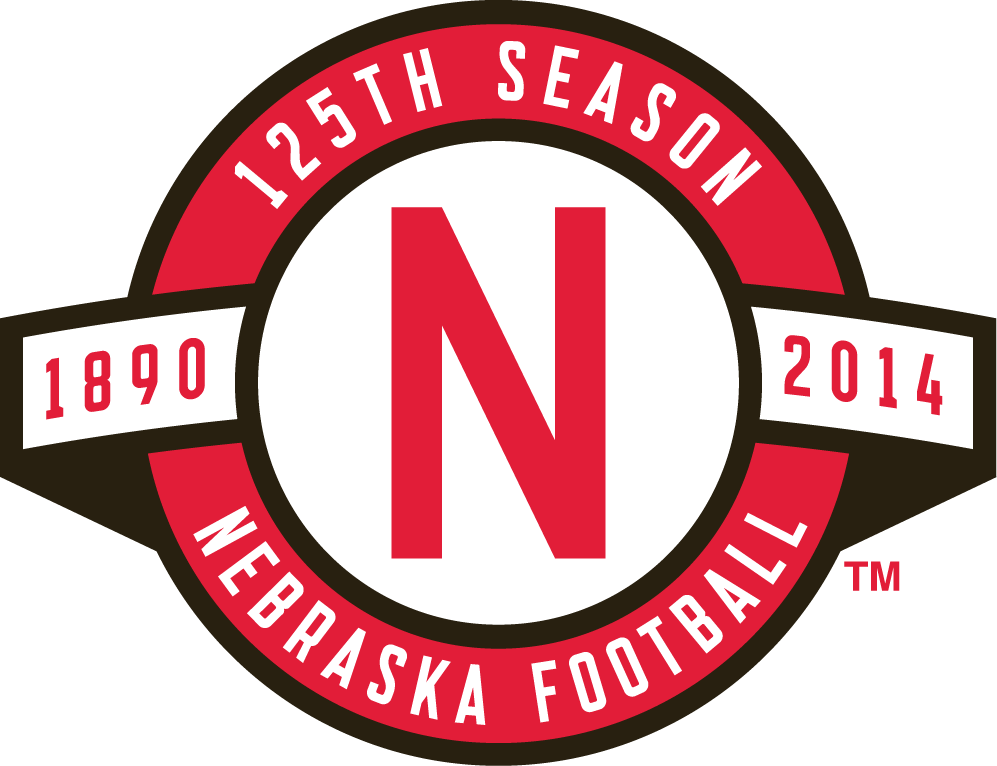 Nebraska Cornhuskers 2014 Anniversary Logo iron on transfers for fabric